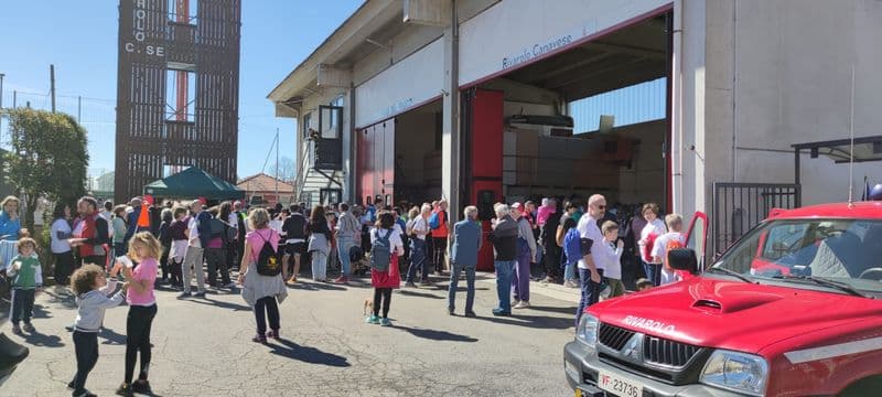 RIVAROLO CANAVESE - Grande successo per la camminata a favore dei vigili del fuoco: raccolti oltre 5000 euro - FOTO e VIDEO