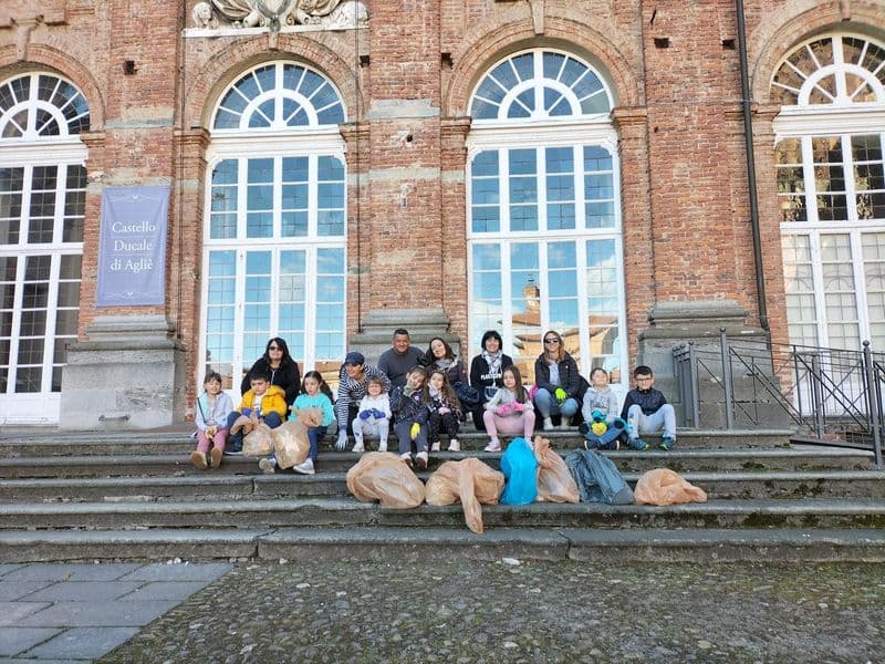AGLIE' - Un successo la giornata ecologica, ripulite le strade dai rifiuti abbandonati - FOTO