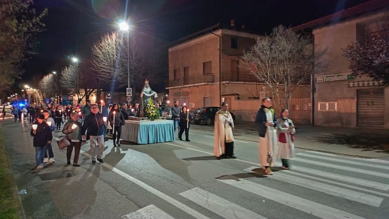 SAN GIUSTO CANAVESE - Celebrata la festa della Madonna del voto - FOTO