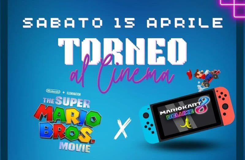 CUORGNE' - Torneo di Mario Kart sul maxi schermo del cinema Margherita