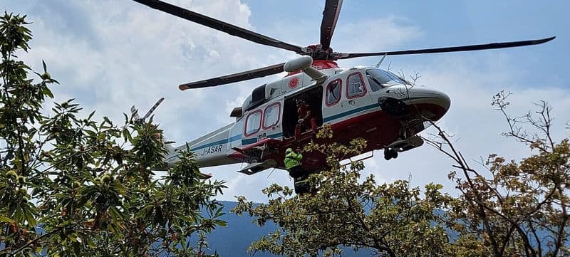 FRASSINETTO - Turisti restano bloccati sull'Arcansel: recuperati dal soccorso alpino