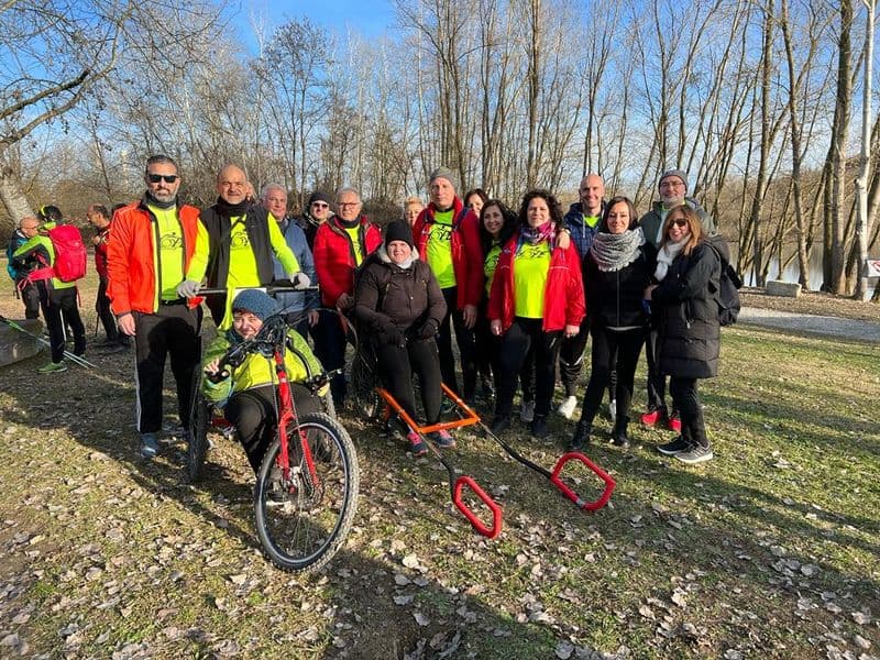 CHIVASSO - L'Unione Sindacale Italiana Carabinieri dona una handbike