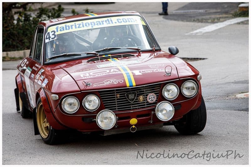 RALLY - Il canavesano Fabrizio Pardi, in coppia con Anna Canale, alla Targa Florio