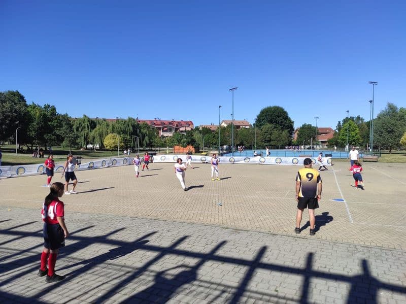 CASTELLAMONTE - Baseball 5, piazzale Lebolo diventa il «diamante» della finale regionale del Trofeo Coni 2023 - FOTO