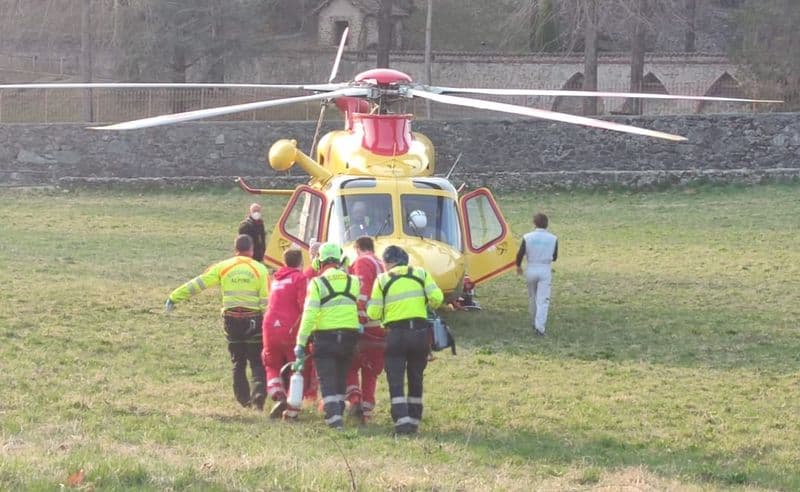 CIRIE' - Schianto in moto sulla direttissima della Mandria: giovane ciriacese in prognosi riservata