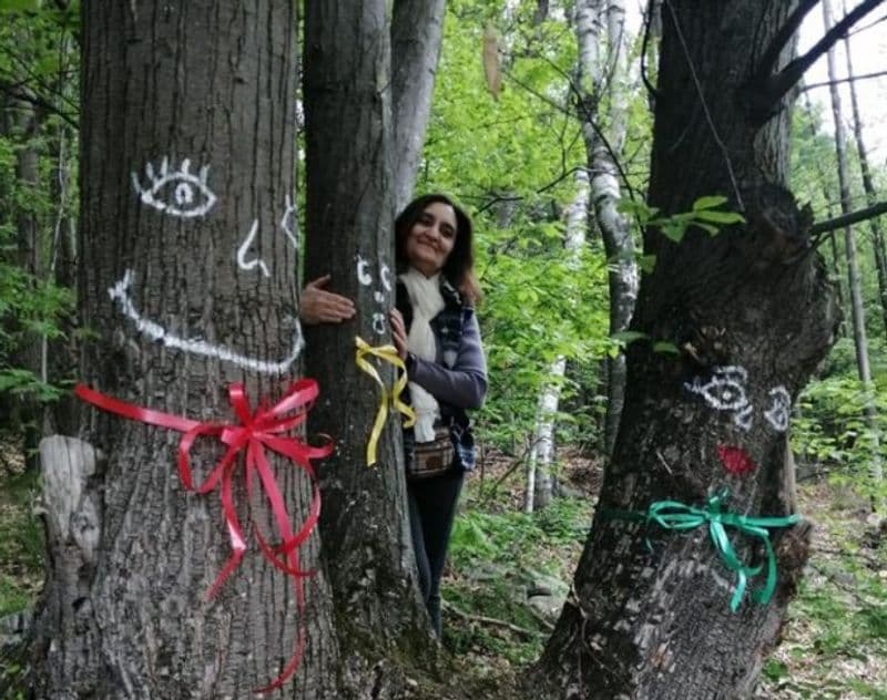 PONT CANAVESE - Inaugurato in borgata Formiero il primo albero dell'amicizia del Canavese - FOTO