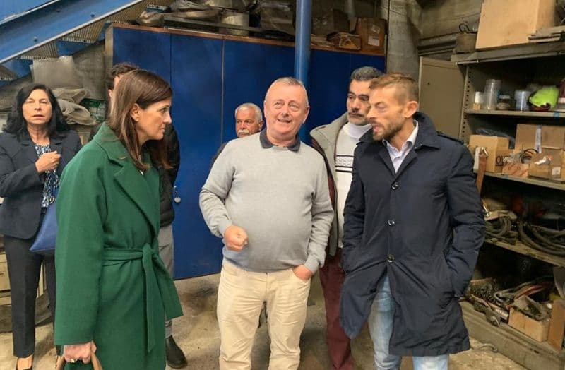 CANAVESE - La senatrice Ambrogio visita alcune aziende della zona