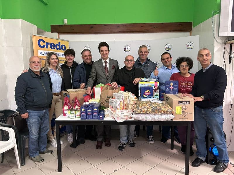 IVREA - La Lega raccoglie beni di prima necessità per l'Emilia Romagna