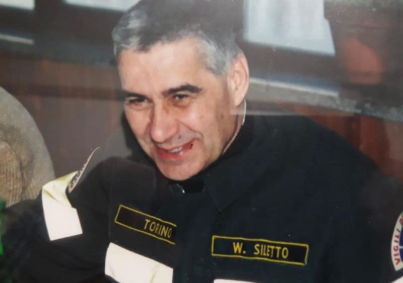 CASTELLAMONTE - Un ricordo indelebile quello di Walter Siletto, capo distaccamento dei vigili del fuoco