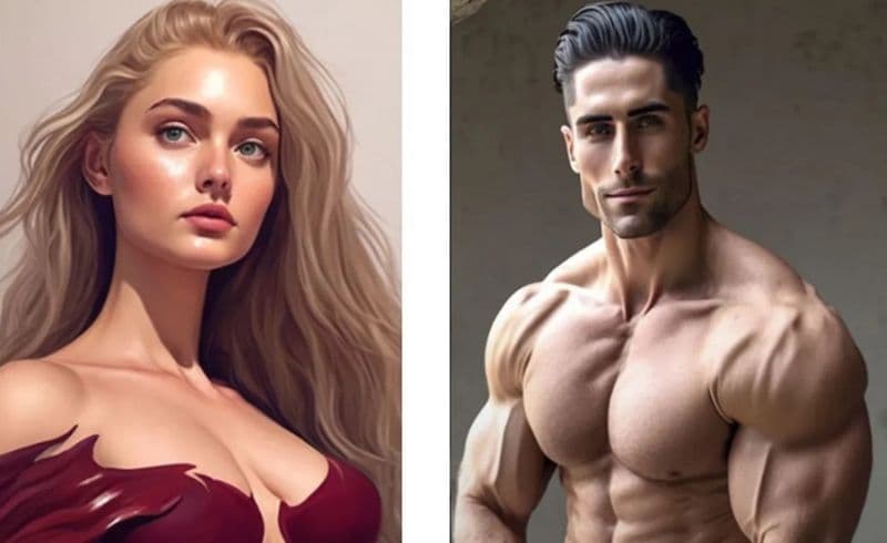 SOCIAL - L'uomo e la donna ideali, secondo l'intelligenza artificiale