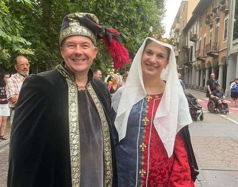 CIRIE' - Il gruppo storico La Spada nella Rocca ospite a palazzo Cisterna