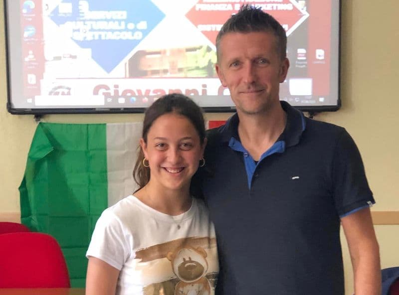 STRAMBINO - La 14enne Sofia Genna è la più giovane arbitro d'Italia - FOTO