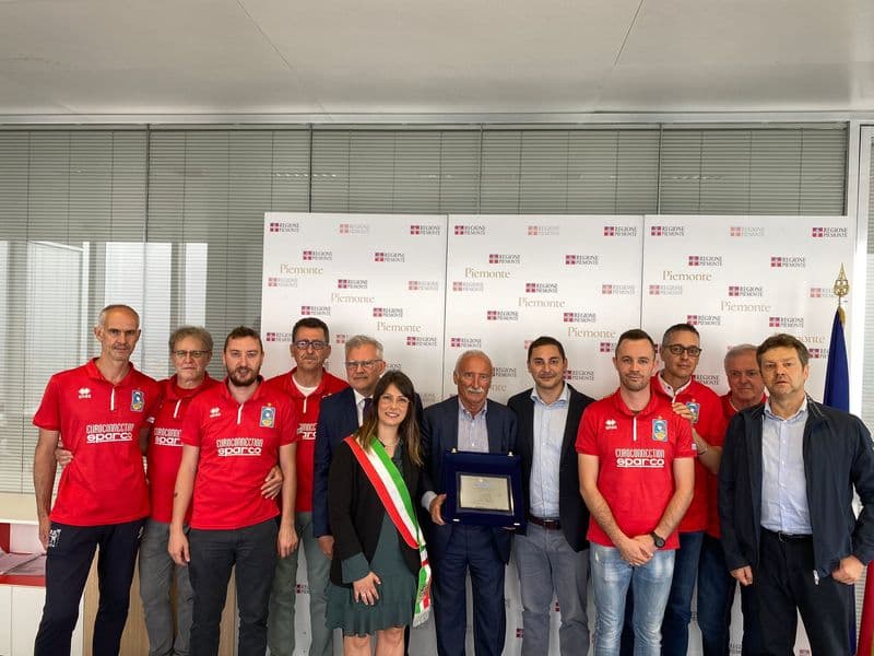 SALASSA-IVREA - La Brb vince il decimo scudetto di fila nelle bocce: un premio anche dalla Regione Piemonte - FOTO e VIDEO