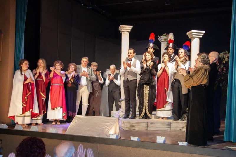 IVREA-BUROLO - Dal Canavese al Titanic: a teatro la storia di Carlo Giuseppe Fey e di Giuseppe Bertoldo Fioravante - FOTO