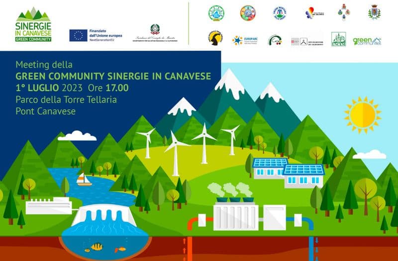 PONT CANAVESE - E' nata la Green Community «Sinergie in Canavese»