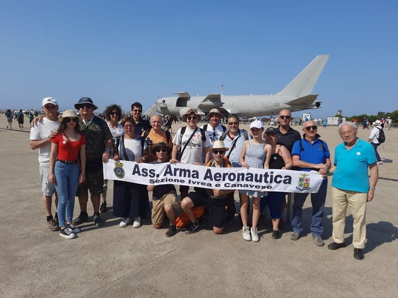 IVREA - Dal Canavese per i 100 anni dell'Aeronautica militare italiana - FOTO