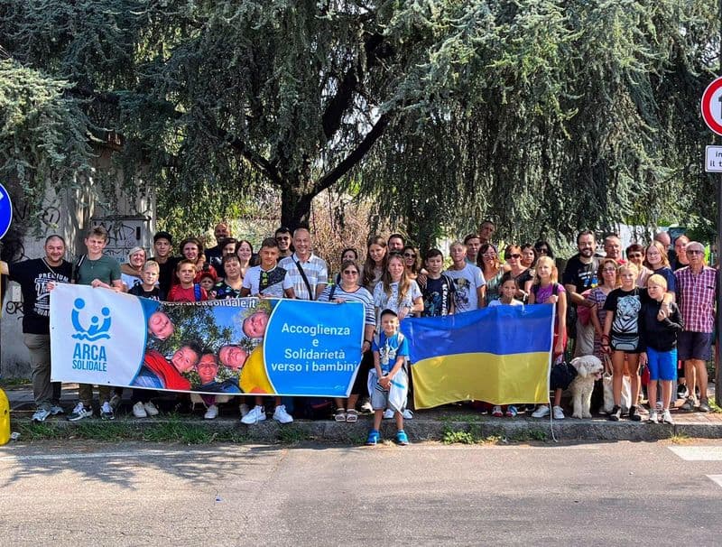 CHIVASSO - Le famiglie italiane accolgono 28 bambini provenienti dalle zone di guerra dell'Ucraina