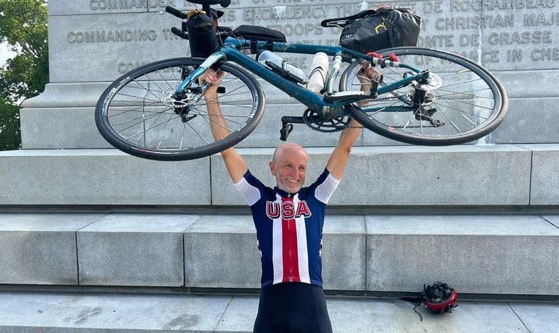 RIVAROLO CANAVESE - Pedala per quasi 7000 chilometri negli Stati Uniti: la strepitosa impresa di Alberto Vaghi - FOTO e VIDEO