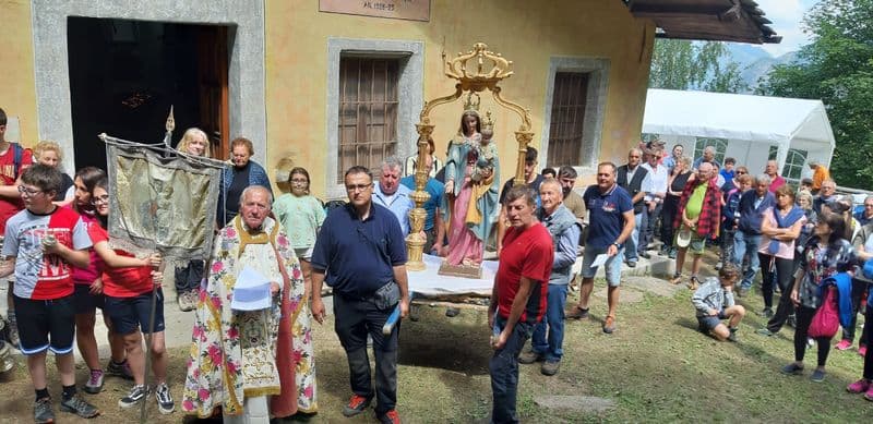 NOASCA - Grande partecipazione alla festa della Madonna del «Truc» - FOTO