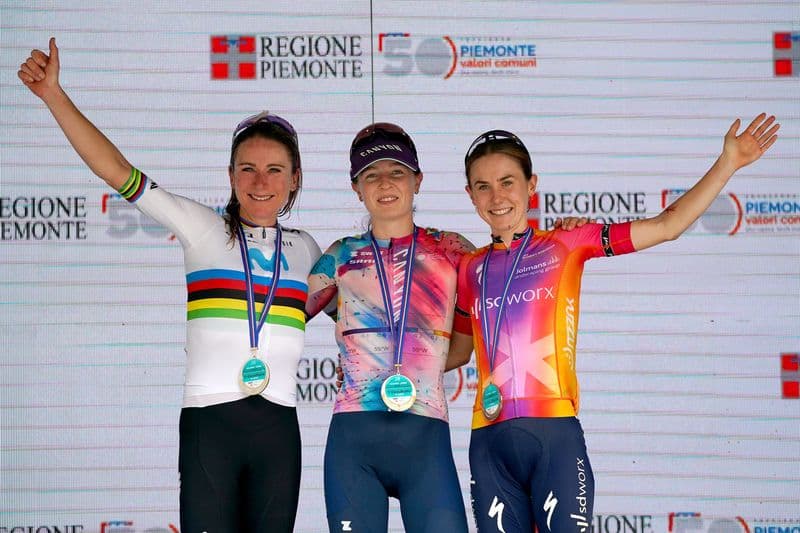 CICLISMO - Giro d'Italia donne, Antonia Niedermaier ha vinto la tappa Salassa-Ceres - FOTO e VIDEO