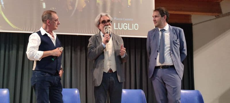 AGLIE' - Prima volta in Canavese per il maestro Beppe Vessicchio - FOTO e VIDEO