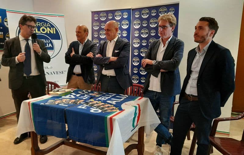 CUORGNE' - Inaugurata la nuova sede di Fratelli d'Italia - FOTO