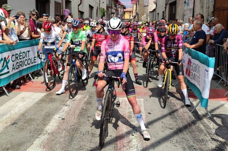 GIRO D'ITALIA DONNE - Festa grande per Annemiek Van Vleuten della Movistar Team