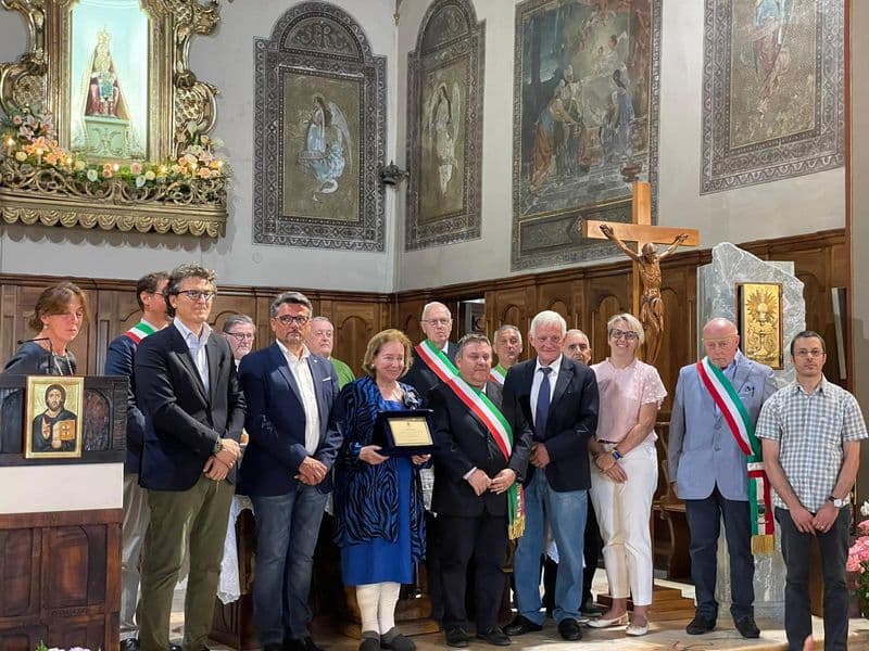 VALPERGA - La contessa Irene Bisiachi è cittadina onoraria, celebrati i 20 anni di Belmonte patrimonio Unesco