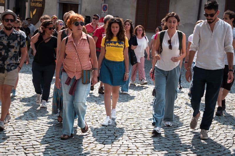 AGLIE' - Morena Stories, tutto esaurito per la passeggiata con Cecilia Sala - FOTO