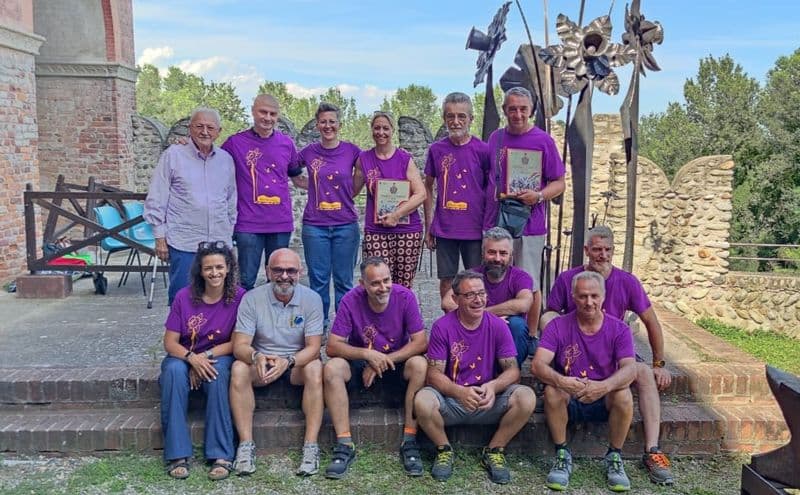 RIVAROLO CANAVESE - L'opera d'arte dei «Fabbri nell'anima» per ricordare Clemente, Serena, Stefania e Aldo - FOTO e VIDEO