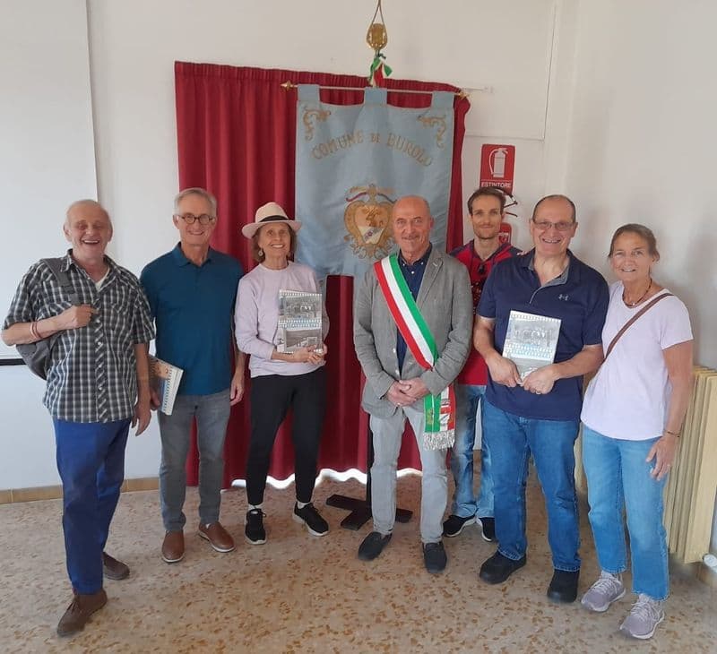 BUROLO - Da New York al Canavese per scoprire il paese d'origine dell'amato nonno