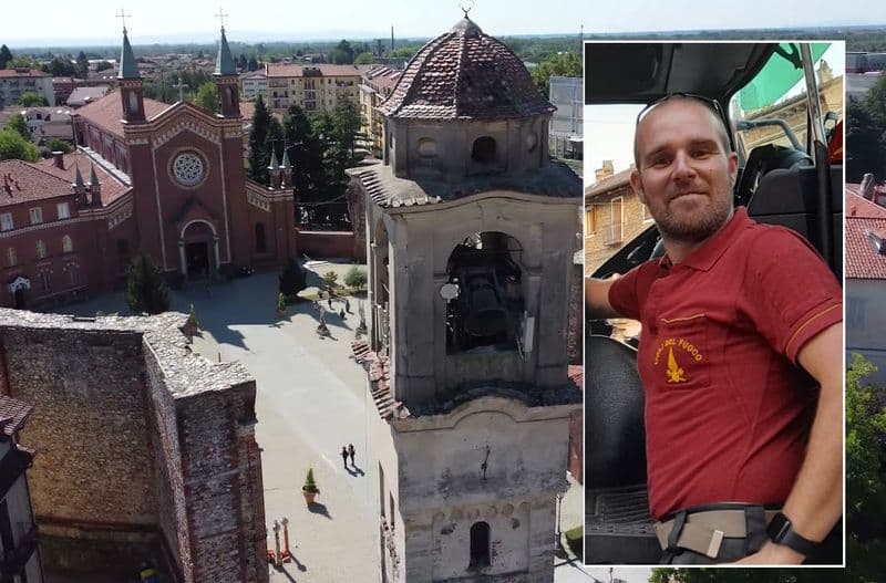 CASTELLAMONTE - In lacrime per Matteo Gallo, «angelo soccorritore» della Croce Rossa e giovane papà