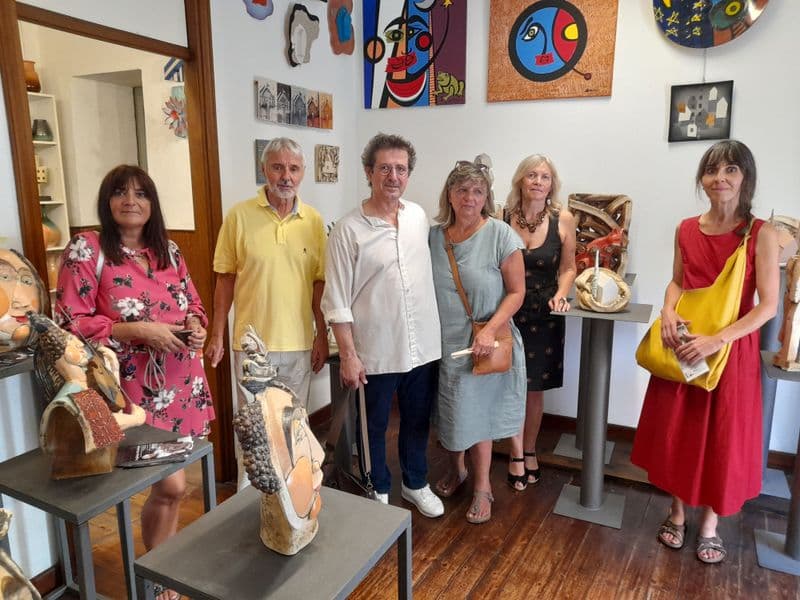 CASTELLAMONTE - Le opere di Baruzzi, Marthyn e Quagliolo esposte al Cantiere delle arti - FOTO