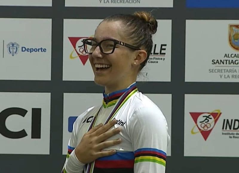 CIRIE' - Una «panterina» sul tetto del mondo: Anita Baima oro ai mondiali juniores di ciclismo su pista - FOTO