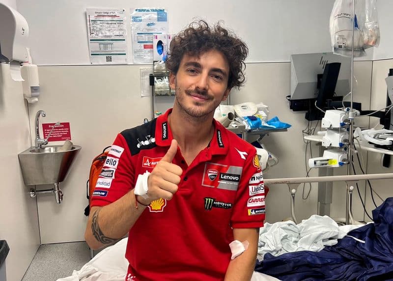 MOTO GP - Miracolo Bagnaia: nessuna frattura dopo lo spaventoso incidente in Catalogna