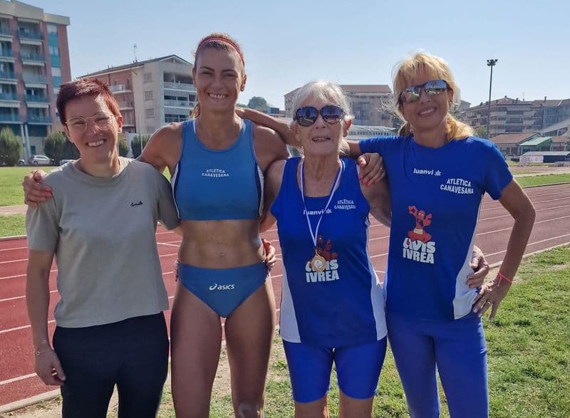 ATLETICA CANAVESANA - Pioggia di medaglie ai campionati piemontesi, Sara Borello vince la Due Laghi femminile - FOTO