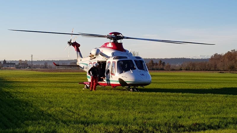 CALUSO - Ustionato nell'azienda agricola del vercellese: giovane operaio in coma farmacologico