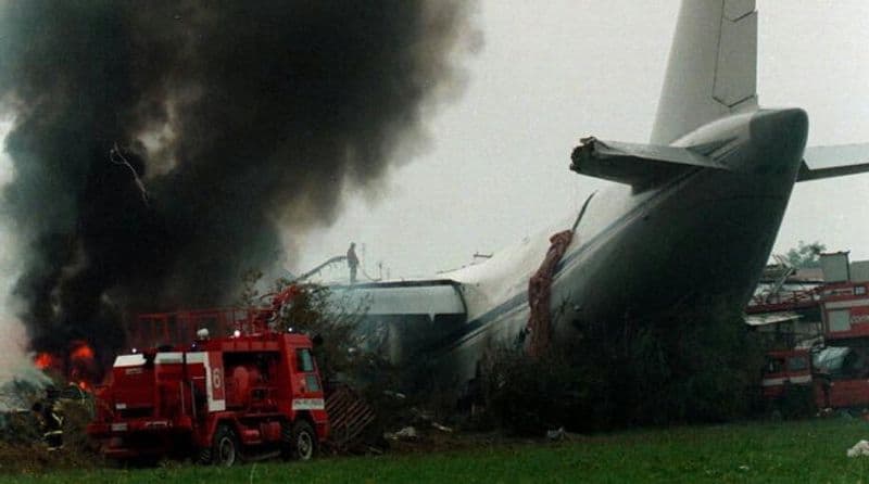 SAN FRANCESCO AL CAMPO - Lo schianto della Freccia e il precedente dell'Antonov