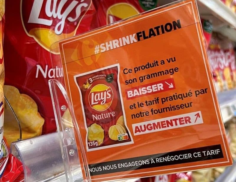 COMMERCIO – In Francia infuria la battaglia allo shrikflation