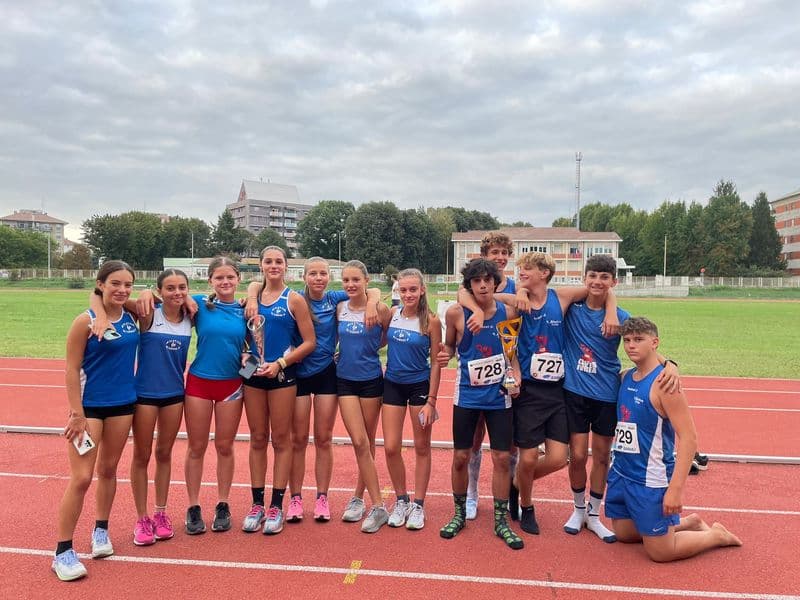 ATLETICA CANAVESANA - Raffica di vittorie ai campionati piemontesi giovanili - FOTO