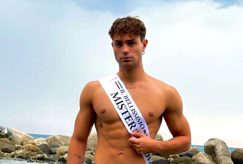 CUORGNE' - Kristian Luino ha vinto la fascia del Piemonte nella finale nazionale del concorso «Bellissimi d'Italia»