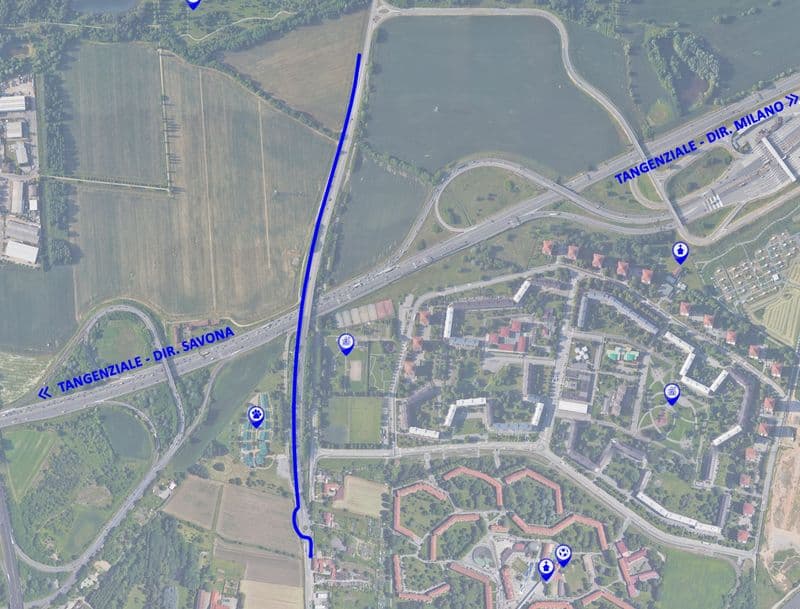 MAPPANO - In bicicletta fino alla Falchera con la nuova pista ciclabile