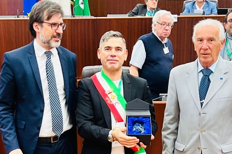 OZEGNA - Il Comune premiato con l'European Label of Governance Excellence - FOTO