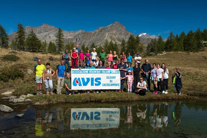 CASTELLAMONTE - Un successo la tradizionale Camminata del donatore dell'Avis