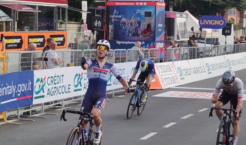 FAVRIA - Andrea Bagioli ha vinto il GranPiemonte di ciclismo - FOTO e VIDEO