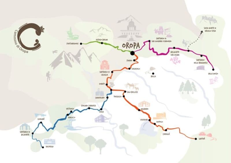 CANAVESE AL CENTRO - Cammino d'Oropa Canavesano: opportunità per il territorio