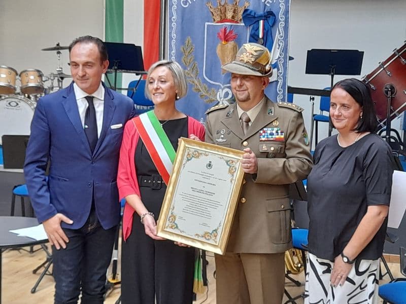 CUORGNE' - La cittadinanza onoraria alla Brigata Alpina Taurinense - FOTO e VIDEO