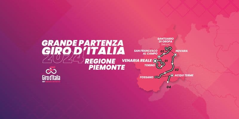 GIRO D'ITALIA IN CANAVESE - La seconda tappa del 2024 riporterà il grande ciclismo nel nostro territorio - IL PERCORSO