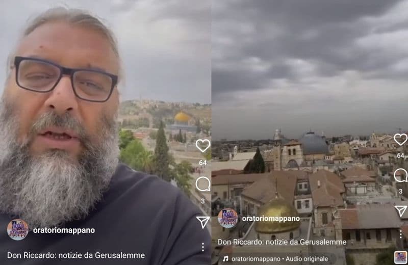 LEINI-MAPPANO - Trovato il volo, il parroco torna da Gerusalemme insieme agli altri pellegrini ancora bloccati in Terra Santa