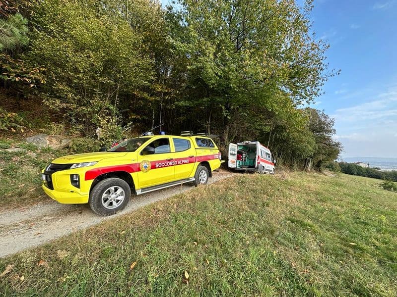 BOLLENGO - Escursionista cade nei pressi del Ciucarun: intervento del Soccorso Alpino - FOTO